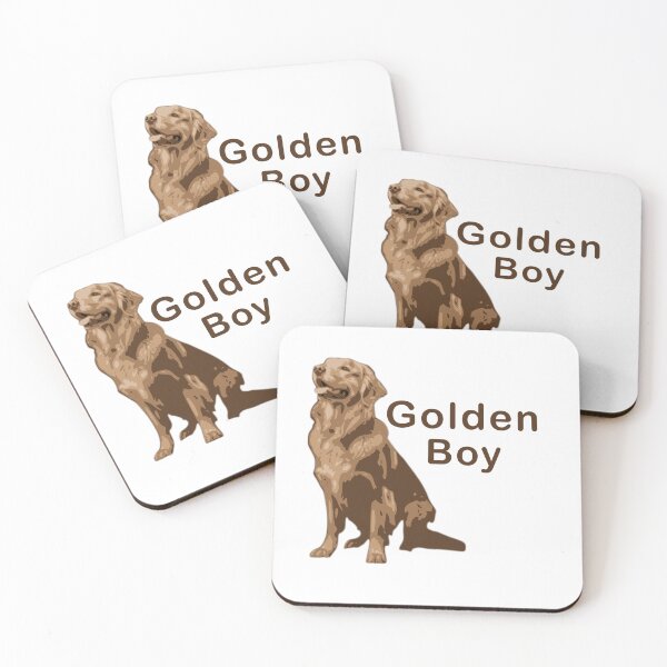 Item preview, Golden Boy, Golden Retriever Dog designed and sold by M34Kdesign.