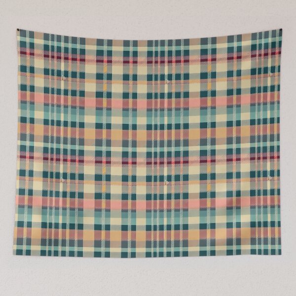 Item preview, Stylish Flannel Motif with Casual Elegance designed and sold by communedesigns.