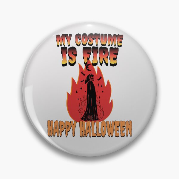 Item preview, My Costume is Fire. Happy Halloween. designed and sold by NuttySqueaky.