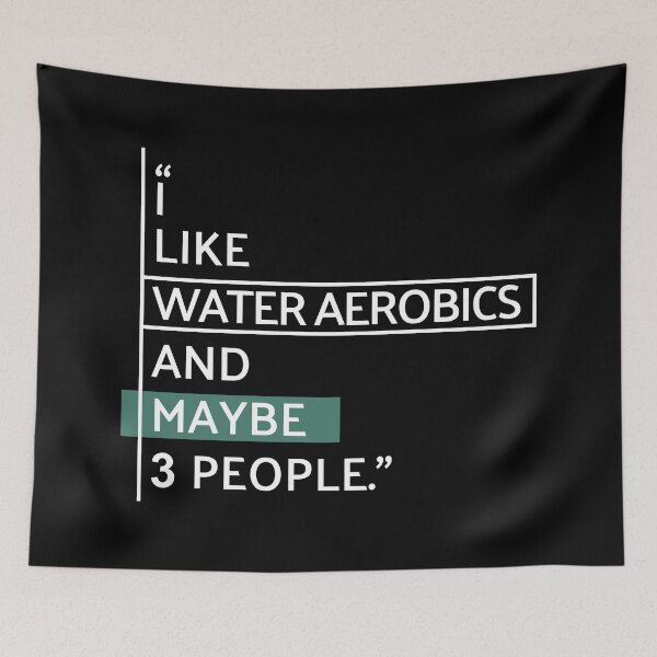 Item preview, I Like Water Aerobics designed and sold by MaryAller.