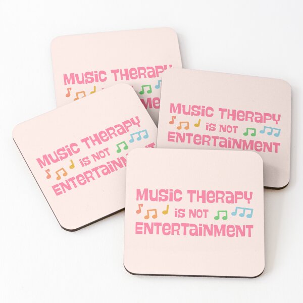Item preview, Music therapy is not entertainment (pink text) designed and sold by evathemtbc.