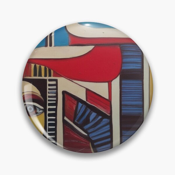 Item preview,  Colorful Abstract Faces with Surreal Elements designed and sold by EidansEmpire.