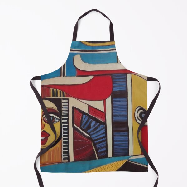 Item preview, Colorful Abstract Faces with Surreal Elements designed and sold by EidansEmpire.