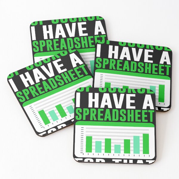 Item preview, Of Cource I Have Spreadsheet For That Funny Accounting Accountant designed and sold by teeteeworld.