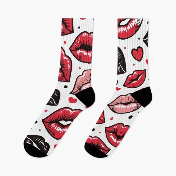 Item preview, Lips Pattern designed and sold by ArtFactoryAI.