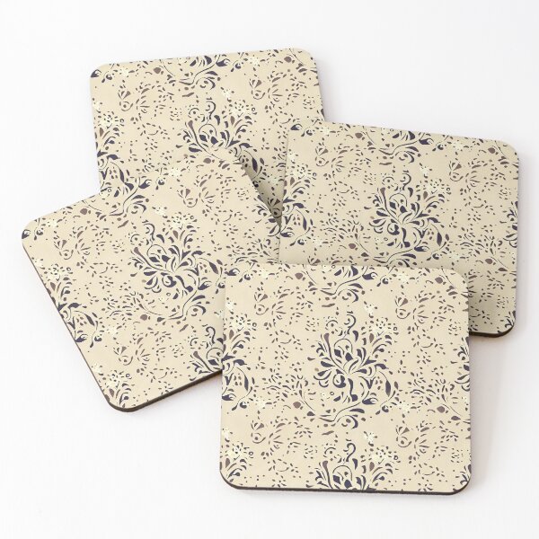 Item preview, Elegant Flocked Pattern with Plush Detail designed and sold by communedesigns.