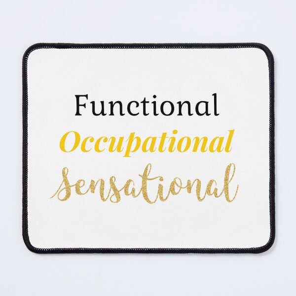 Item preview, Functional Occupational Sensational Occupational Therapy  designed and sold by Lovethatsticks.
