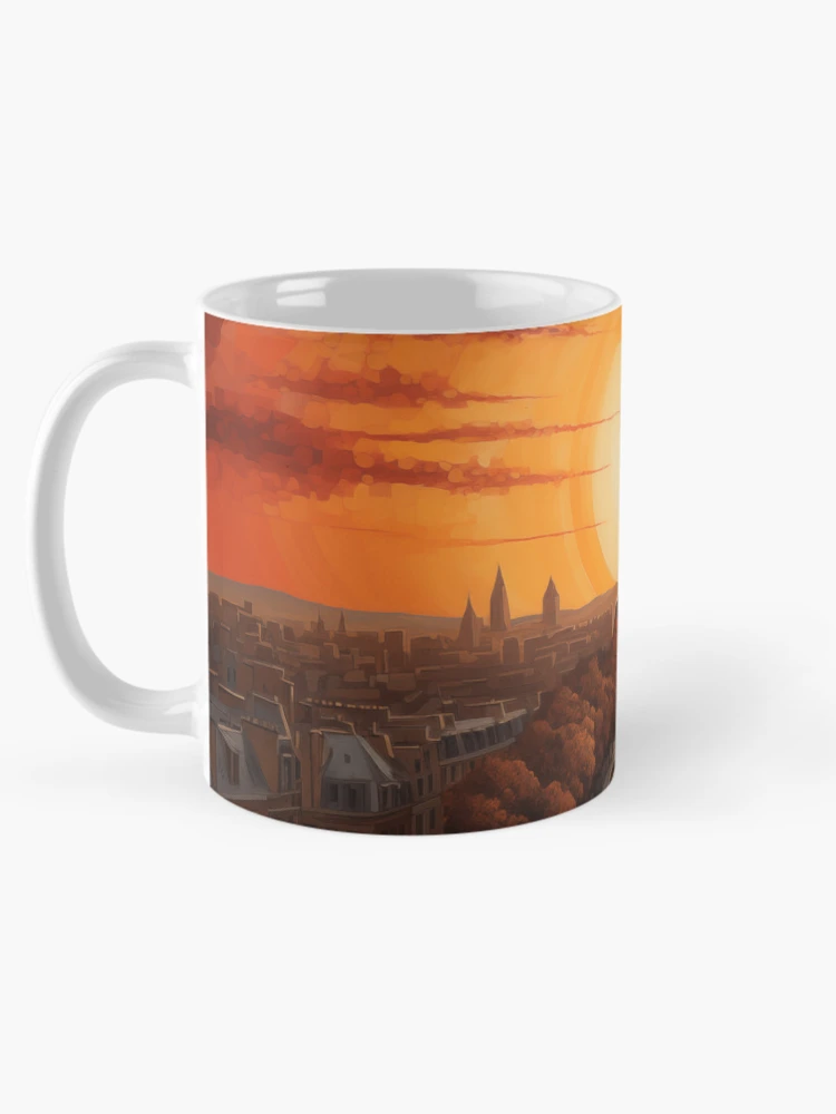 Thumbnail 5 of 6, Coffee Mug, Sunset In Paris designed and sold by Rtymer.