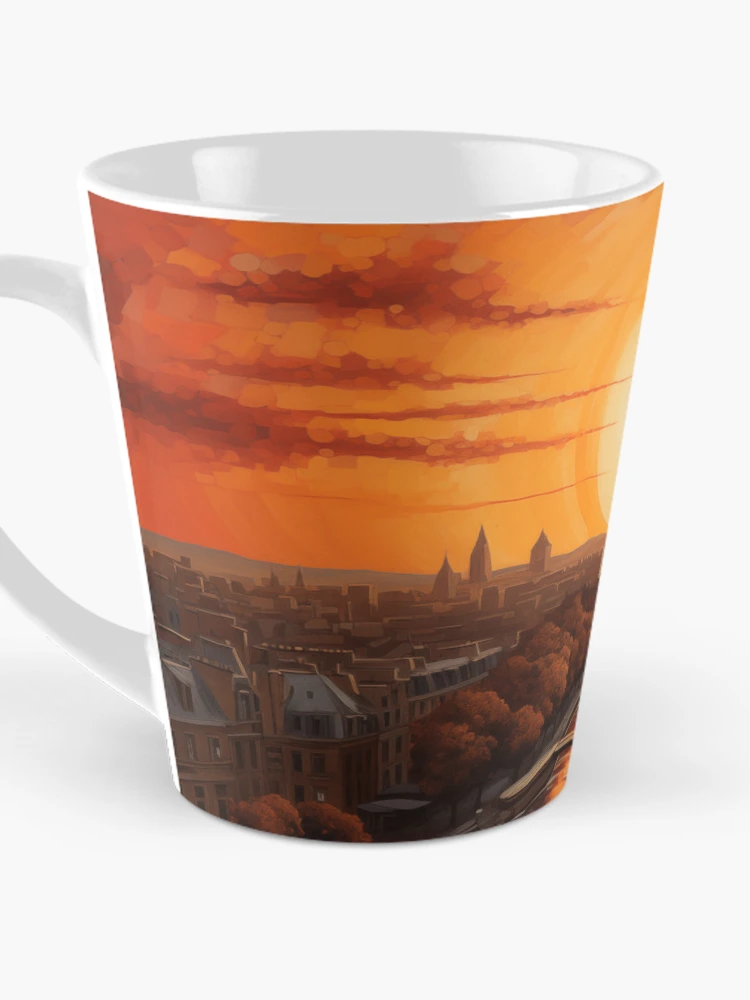 Thumbnail 3 of 4, Coffee Mug, Sunset In Paris designed and sold by Rtymer.