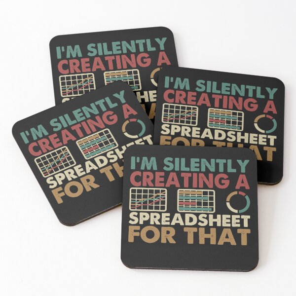 Item preview, I'm Silently Creating A Spreadsheet - Actuary Statistician designed and sold by teeteeworld.