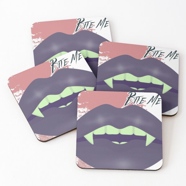 Item preview, Vampire Fangs, Bite Me, Poster designed and sold by Aesavoy8.