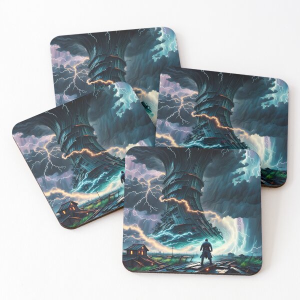 Item preview, Crazy Tornado, Ai Generated Art  designed and sold by ACC .