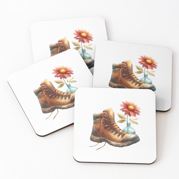 Artikelvorschau, Wanderschuh mit Blumen entworfen und verkauft von stylishdzign.
