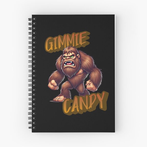 Item preview, Gimmie Candy -  Scary the Hairy Sasquatch is out on the only day he blends in looking for candy designed and sold by 3DAF.