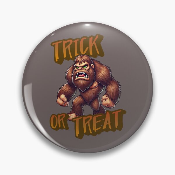 Item preview, Trick or Treat -  Scary the Hairy Sasquatch is out on the only day he blends in looking for candy designed and sold by 3DAF.