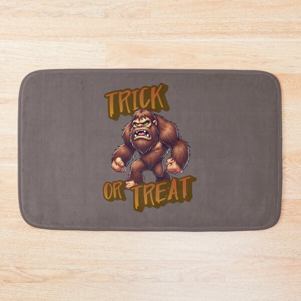 Item preview, Trick or Treat -  Scary the Hairy Sasquatch is out on the only day he blends in looking for candy designed and sold by 3DAF.