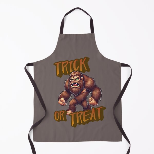 Item preview, Trick or Treat -  Scary the Hairy Sasquatch is out on the only day he blends in looking for candy designed and sold by 3DAF.