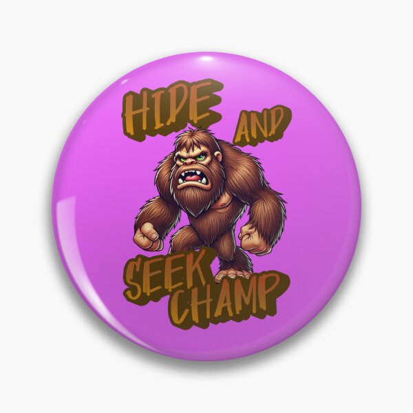 Item preview, Hide and Seek Champ -  Scary the Hairy Sasquatch is out on the only day he blends in looking for candy designed and sold by 3DAF.