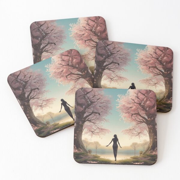 Item preview,   Pathway to Serenity: A Journey Among Cherry Blossoms designed and sold by KilianSzmid.