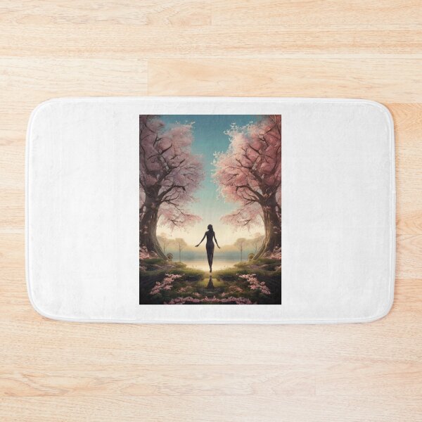 Item preview,   Pathway to Serenity: A Journey Among Cherry Blossoms designed and sold by KilianSzmid.