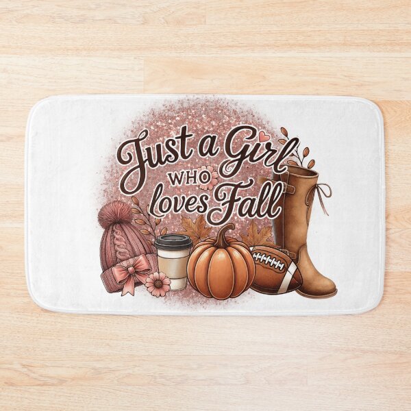 Item preview, Just a girl who loves fall designed and sold by amorprint.