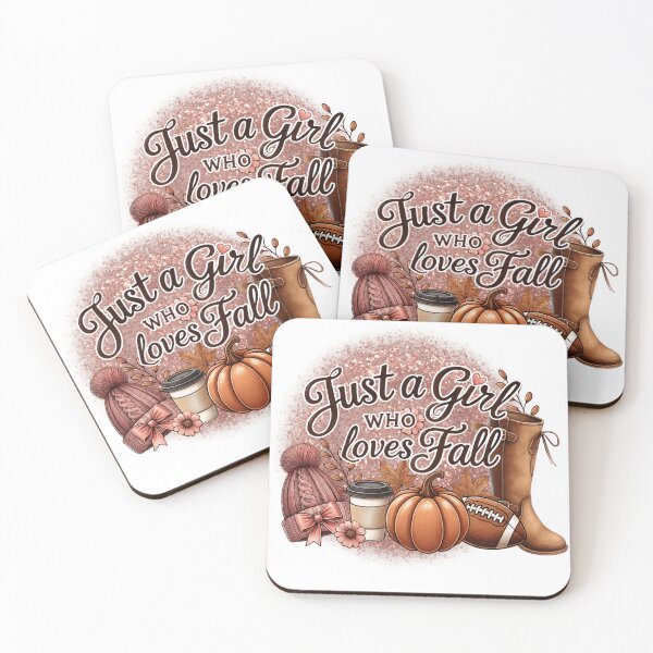 Item preview, Just a girl who loves fall designed and sold by amorprint.