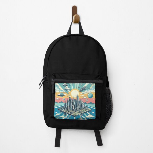 Item preview, Futuristic City Pop Art Style designed and sold by artofuniverse.