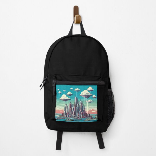 Item preview, Futuristic City Pop Art Style designed and sold by artofuniverse.