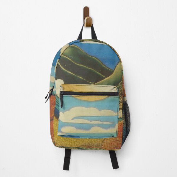 Item preview, “Serenity at Sunset: Vibrant Landscape Painting” designed and sold by EidansEmpire.