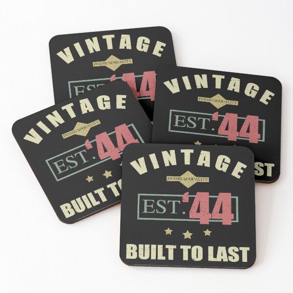 Item preview, Vintage Est. 1944 80th Birthday designed and sold by thepixelgarden.