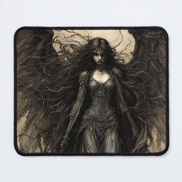 Item preview, Classic Goth Dark Angel designed and sold by TheDarkWardrobe.