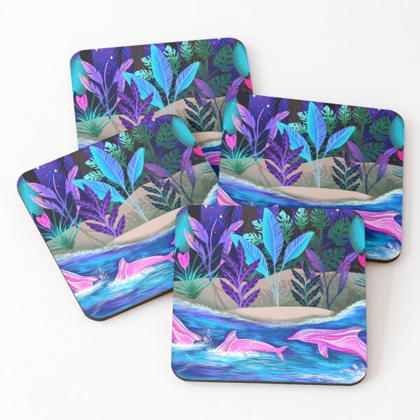 Item preview, Pink River Dolphins designed and sold by Radical Reflections.