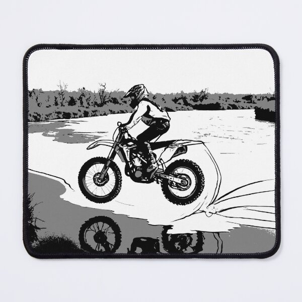 Item preview, Racing Through Water - Motocross Rider designed and sold by NaturePrints.