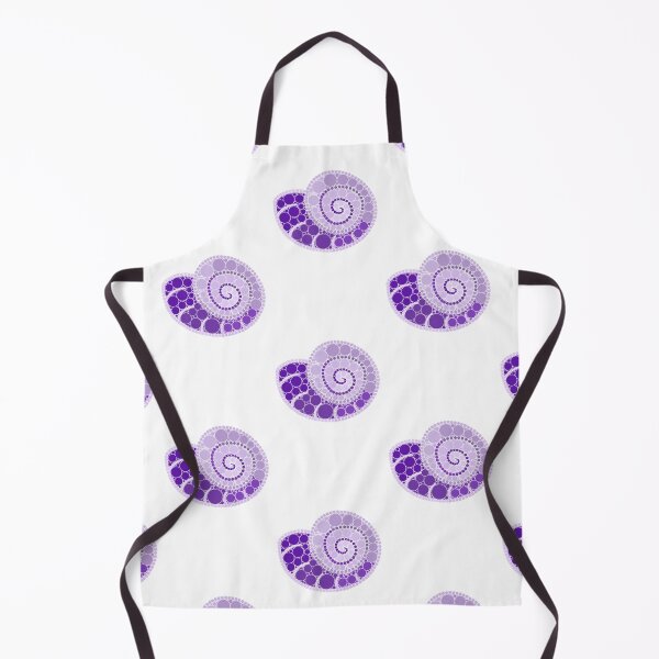 Aperçu de l'œuvre Dot Art en coquillage violet créée et vendue par Cardiff Creative.