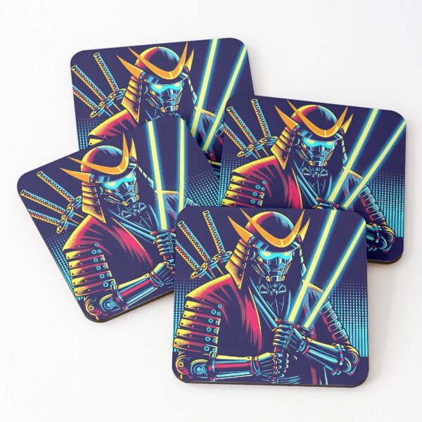Item preview, Cyberpunk Samurai Pop Art Style designed and sold by artofuniverse.