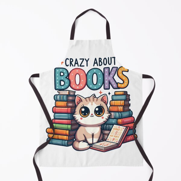 Item preview, Crazy about books designed and sold by amorprint.