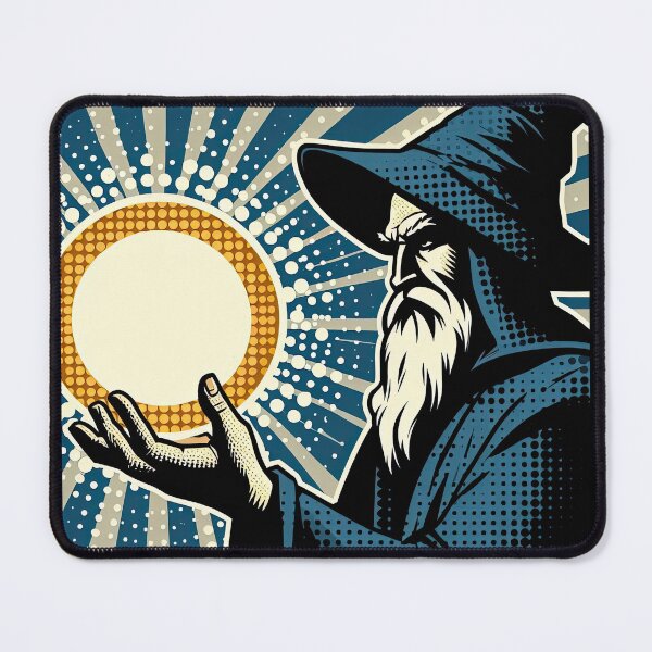 Item preview, Wizard Pop Art Style designed and sold by artofuniverse.