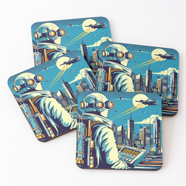 Item preview, Time Traveler Pop Art Style designed and sold by artofuniverse.
