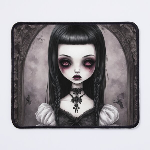 Item preview, Classic Dark Goth Doll designed and sold by TheDarkWardrobe.