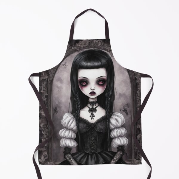 Item preview, Classic Dark Goth Doll designed and sold by TheDarkWardrobe.