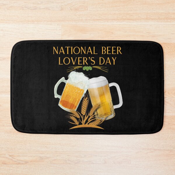 Item preview, National Beer Lover's Day Celebration Colorful Design designed and sold by EarthArtDesigns.