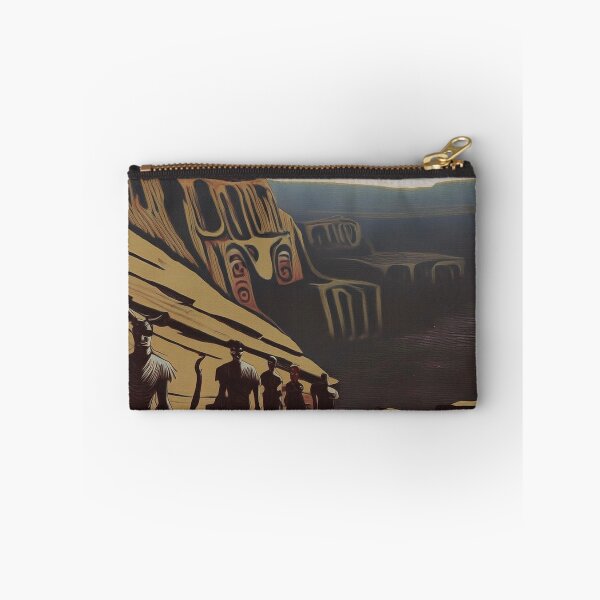 Item preview, Ancient Echoes: A Surreal Desert Procession designed and sold by EidansEmpire.