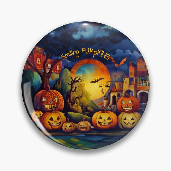 Item preview, Smiling Pumpkins designed and sold by doniainart.