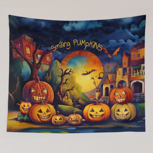 Item preview, Smiling Pumpkins designed and sold by doniainart.