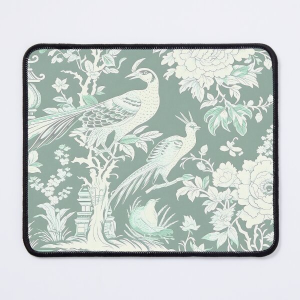 Item preview, Sage Pheasant Chinoiserie Dream designed and sold by TheChinoiserie.