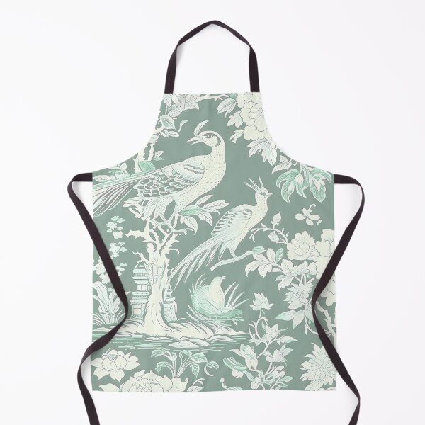 Item preview, Sage Pheasant Chinoiserie Dream designed and sold by TheChinoiserie.