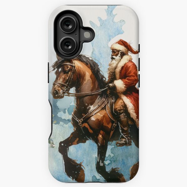 Aperçu de l'œuvre Père Noël Cowboy créée et vendue par LeosCloset.