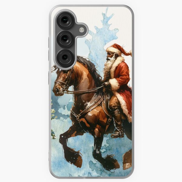 Aperçu de l'œuvre Père Noël Cowboy créée et vendue par LeosCloset.