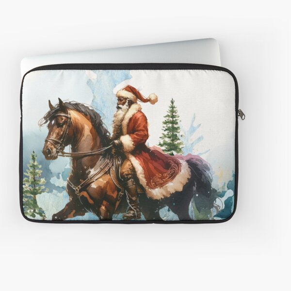 Aperçu de l'œuvre Père Noël Cowboy créée et vendue par LeosCloset.