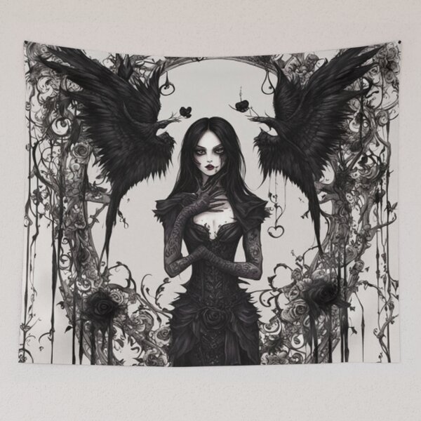 Item preview, Abstract Goth Art designed and sold by TheDarkWardrobe.